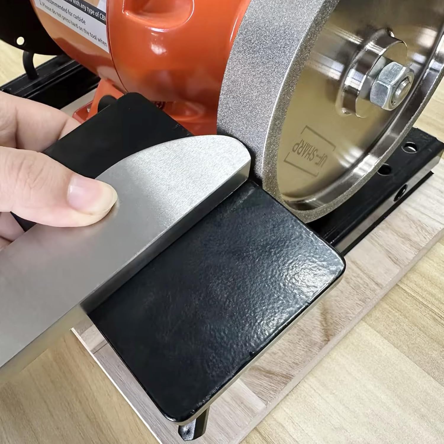 Lathe Tool Sharpening Jig for 6" & 8" Bench Grinders, Grinding Jig System for Chisel, Bowl Gouge, Skew