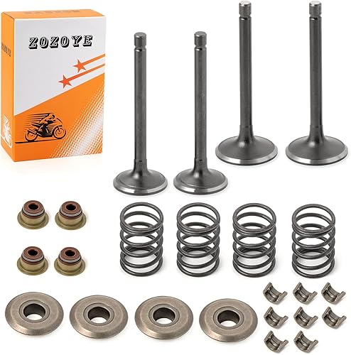 Miniatura 2 de Fugi Robbin 295cc 350cc Válvula de escape y admisión y sellos Kit de reconstrucción de resortes para EZGO 4 ciclos de gas carrito de golf MCI