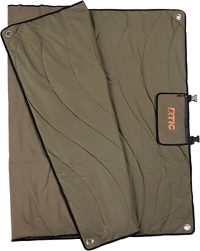 RTIC Anywhere - Manta impermeable portátil, alfombrilla acolchada para exteriores para picnic, playa, campamento, césped, parque, tiempo de juego,