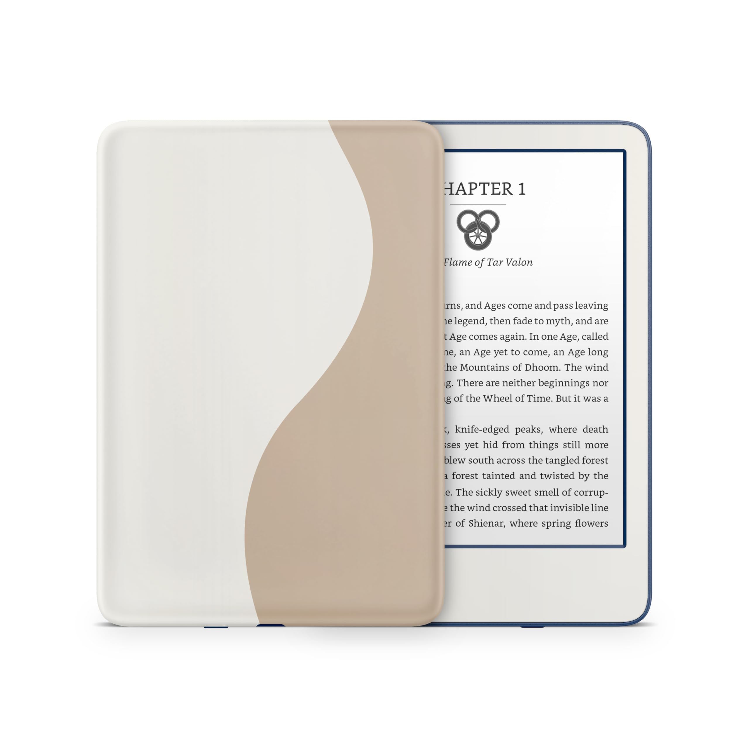 Tacky Design Colorwave Skin for Kindle Paperwhite Skin Wrap 2024 Decal Classic Color Vinyl, Premium 3M Decal Sticker for Full Surface Coverage (Paperwhite (12th Gen, 2024))