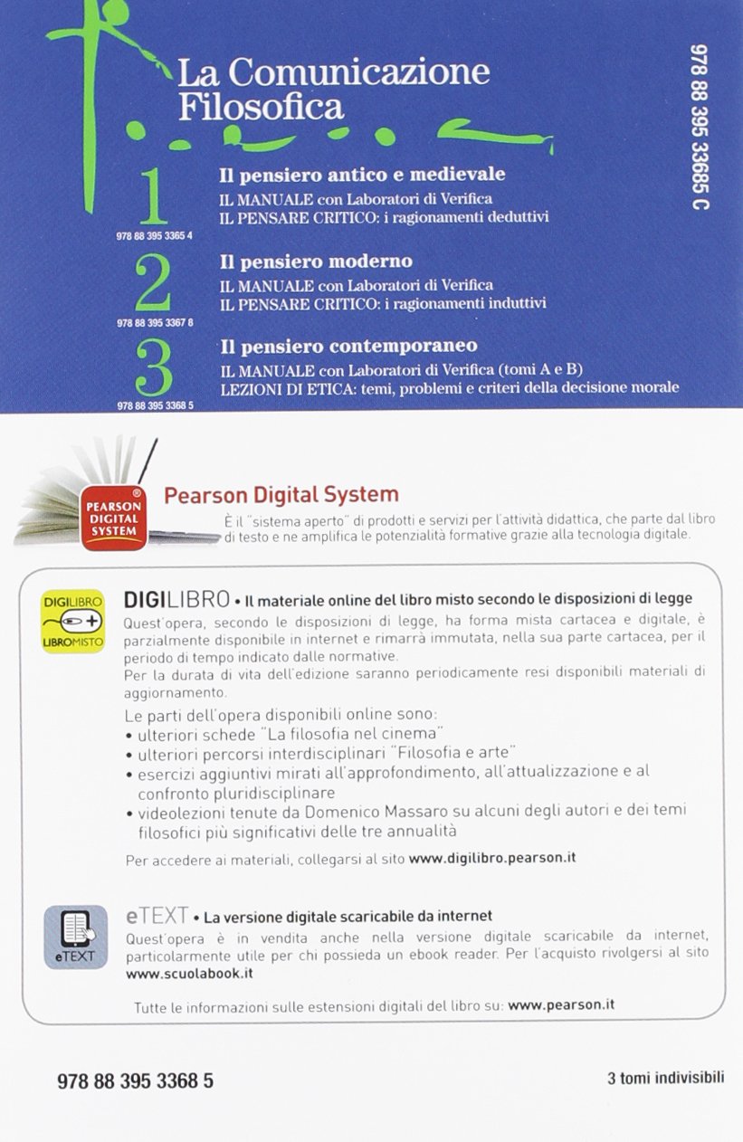 La comunicazione filosofica. Per il Liceo scientifico. Con espansione online. Il pensiero contemporaneo (Vol. 3)