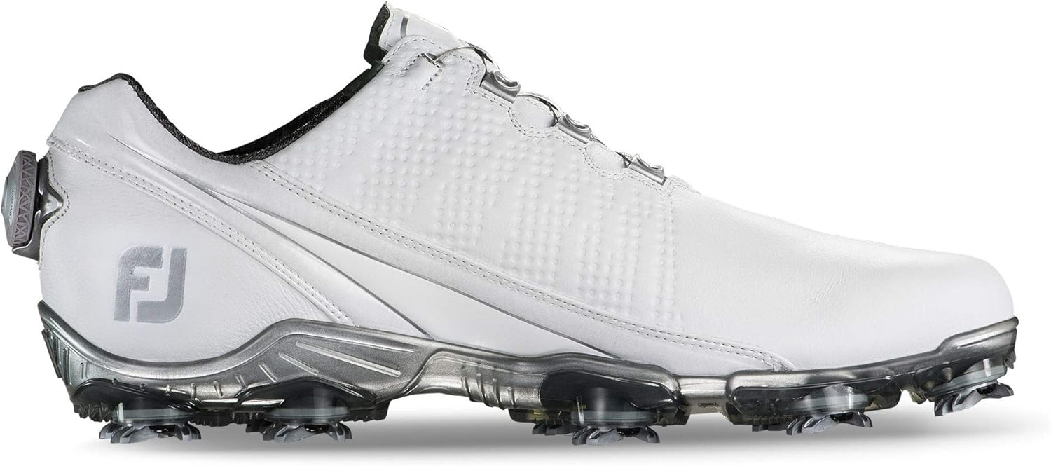 FootJoy Men's D.N.A. Boa-Previous Season Style Golf Shoes White 8 M US
