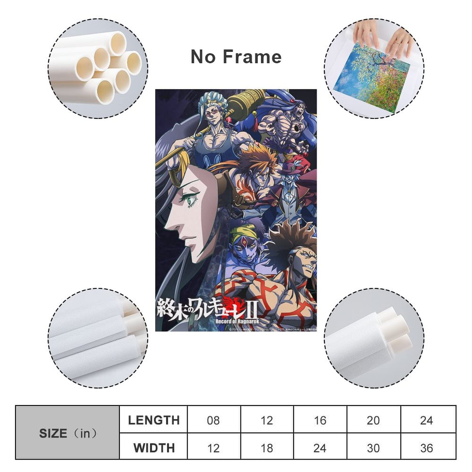 Amazon.com: Record of Ragnarok Poster Japanese Adventure Anime Art