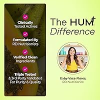 Vista 9 de HUM Flatter Me Suplemento de fibra de enzimas digestivas extra fuertes Flatter Me