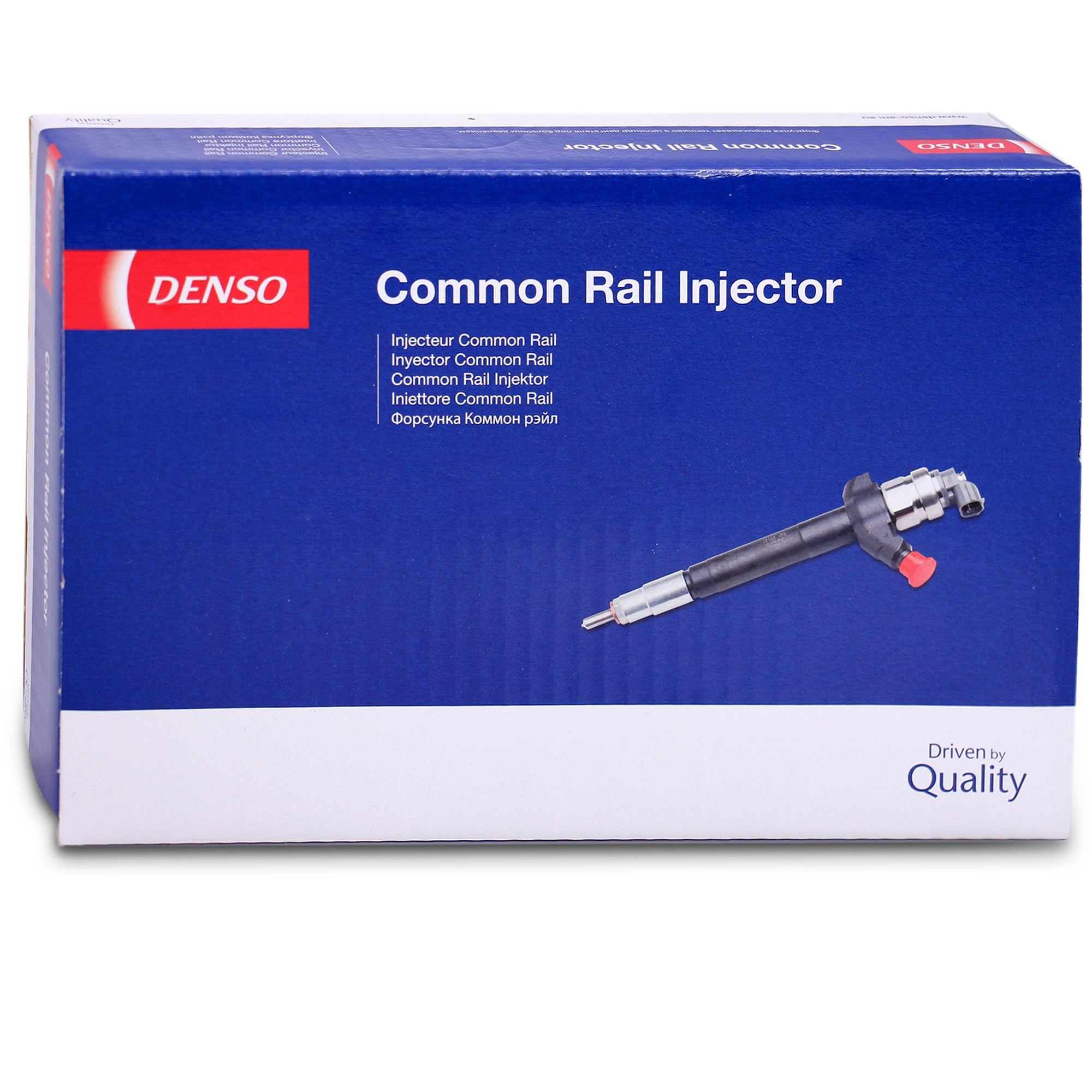 DENSO Injecteur de carburant DCRI107060 Compatible avec: FORD TRANSIT Bus, TRANSIT Kasten, TRANSIT Pritsche/Fahrgestell, TRANSIT TOURNEO Bus, LAND ROVER DEFENDER Cabrio, LAND DEFENDER Pick Up