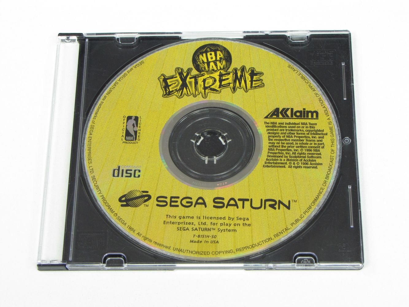 NBA Jam Extreme - Saturn - PAL