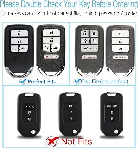 Miniatura 2 de Intermerge  Cubierta protectora para llave inteligente Honda de poliuretano termoplástico (TPU) suave especial