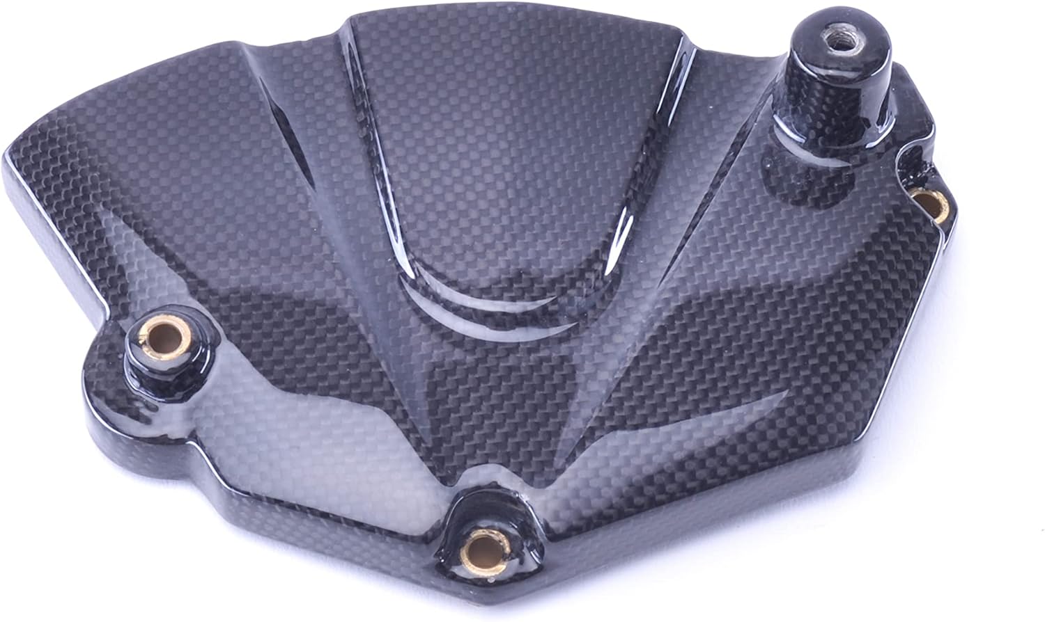Bestem Carbon Fiber Engine Sprocket Chain Case Cover Guard Fairing for 2006-2020 Yamaha R6