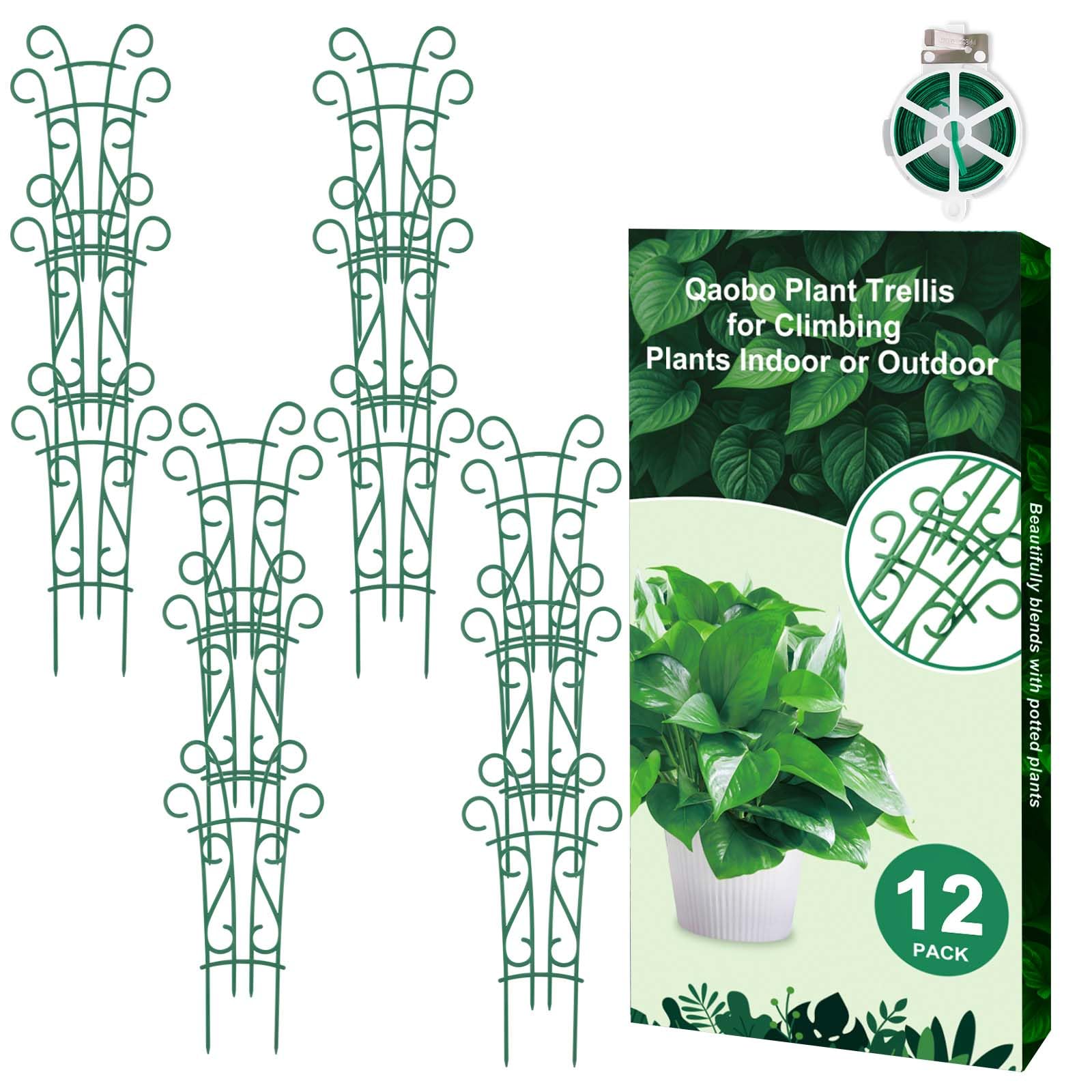 Qaobo Stackable Plastic Trellis