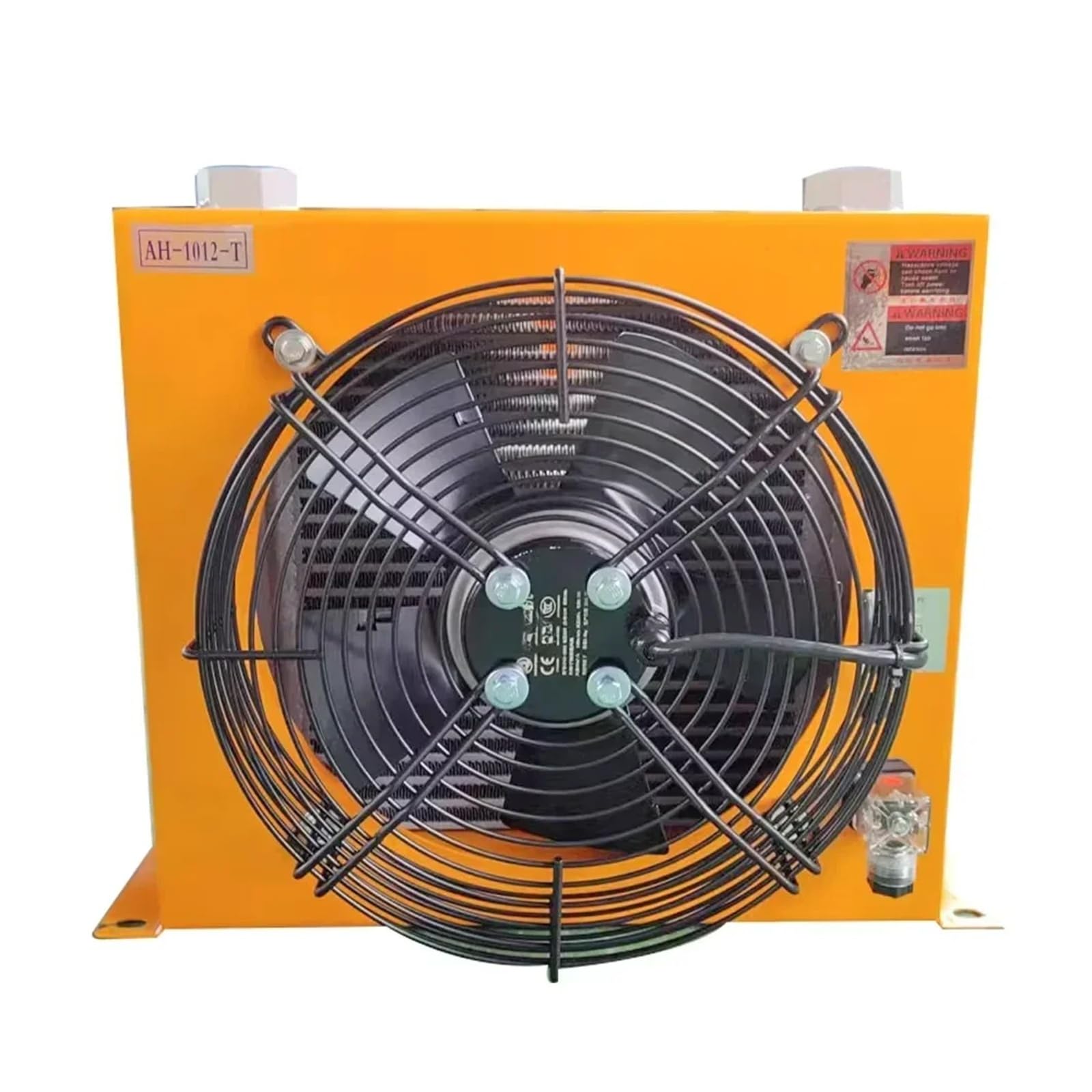 AH1012T-CA Radiatore Aria Idraulico Radiatore Olio Raffreddato Ad Aria 100L/min Ventola Serbatoio Carburante Gru Montata Su Camion Operazione stabile