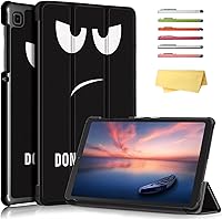 Vista 25 de Galaxy Tab A7 Lite 8.7 pulgadas SM-T225/T220 Trifold Case 2021 Modelo 2021 Ultra Delgada Funda Folio Ligero con Soporte Multi-Ángulo Delgado Cuero