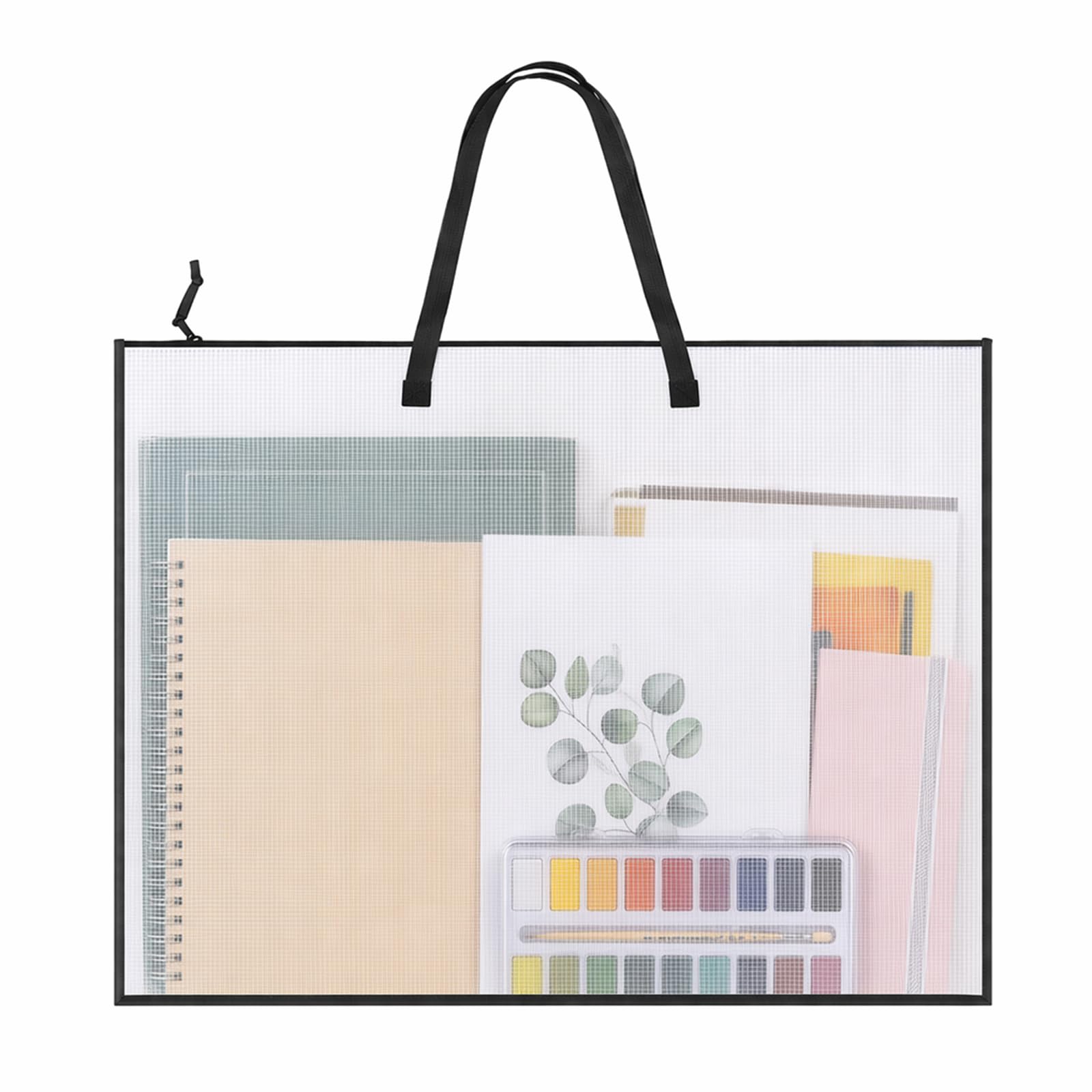 1Pcs Art Folder A1 Portfolio Case 63.5x48.5cm Transparent