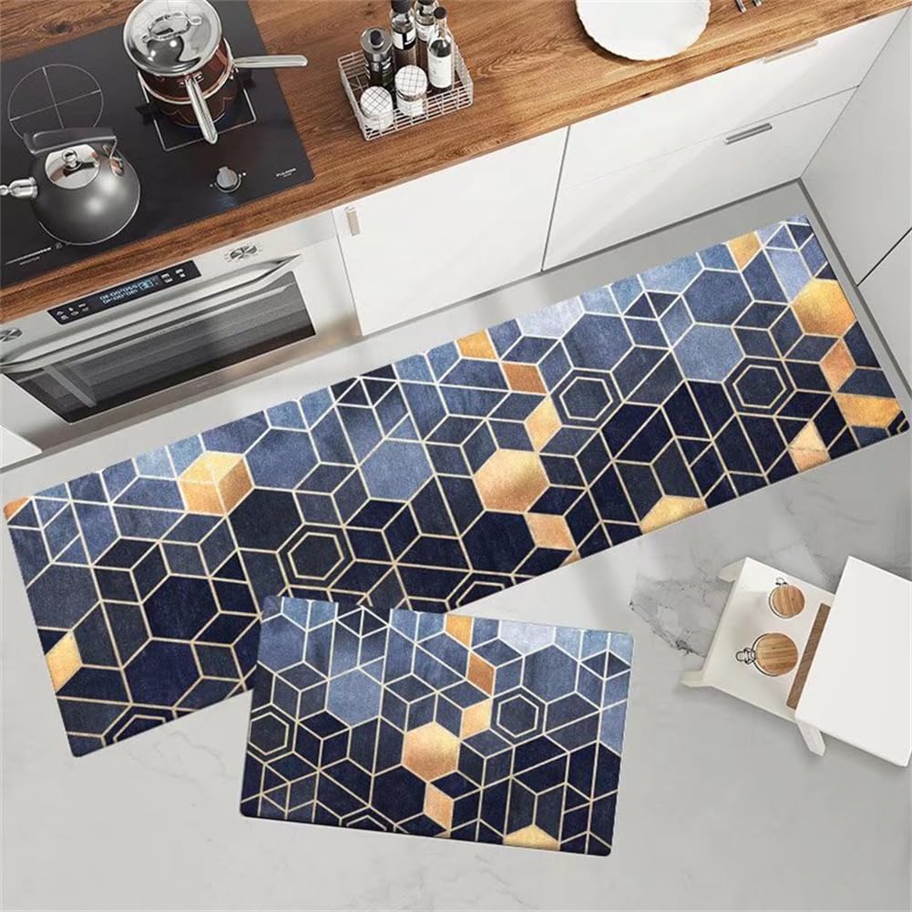 Tapis cuisine super absorbe l'eau et l'huile pour sol propre