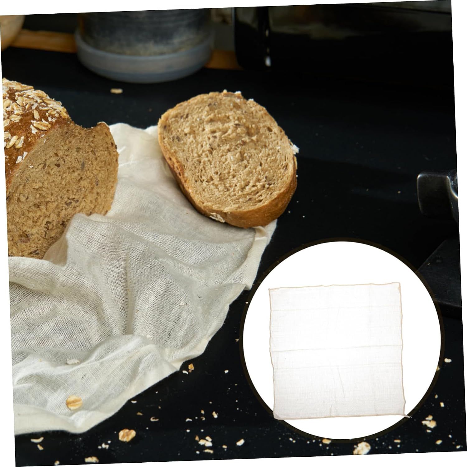 6pcs Cotton Filter Cloth for Cooking and Yogurt Straining