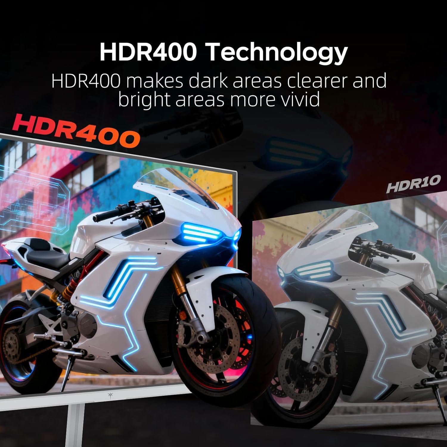 KTC 24 Inch 240Hz Gaming Monitor, H24F7, HDR400 technology