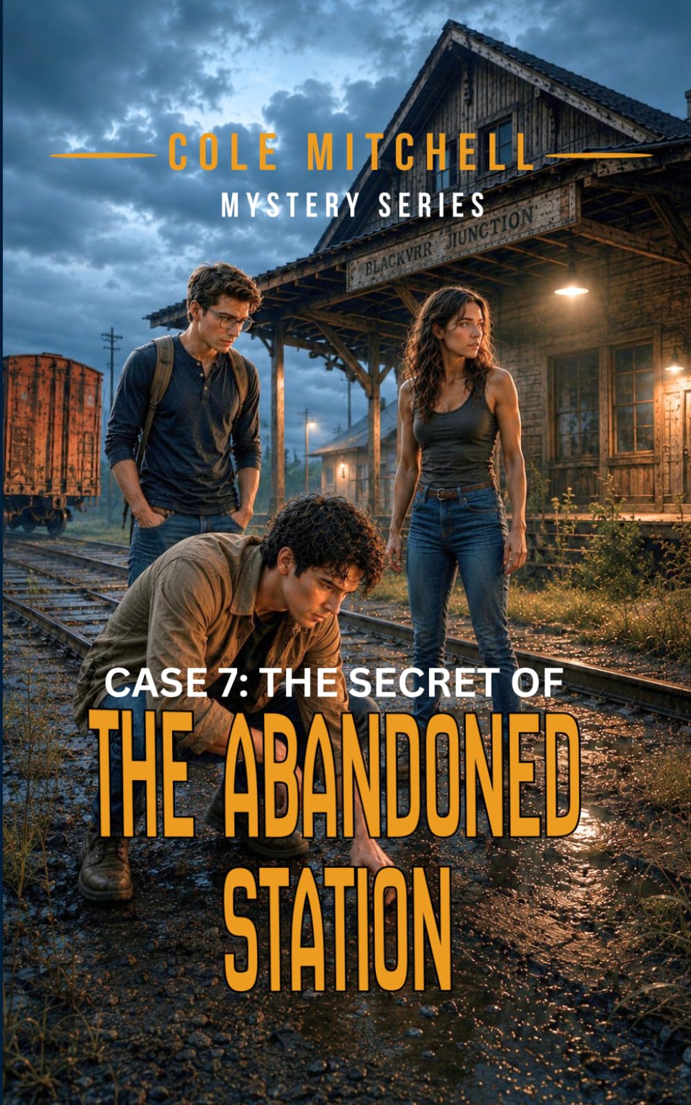 The Secret of the Abandoned Station (Cole Mitchell Mystery Series)