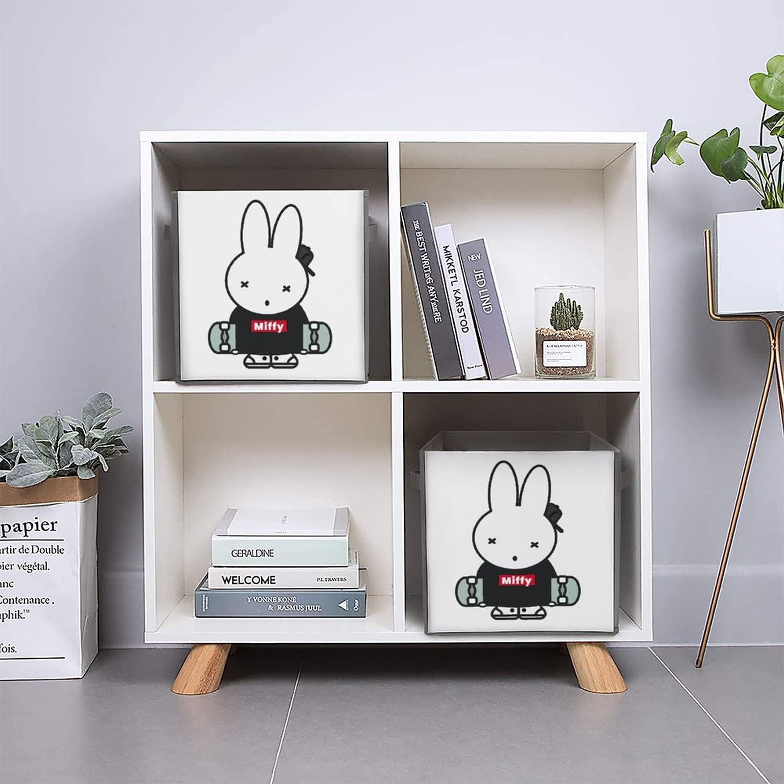 Amazon｜収納ボックス 収納かご 収納ケース ミッフィー 大容量