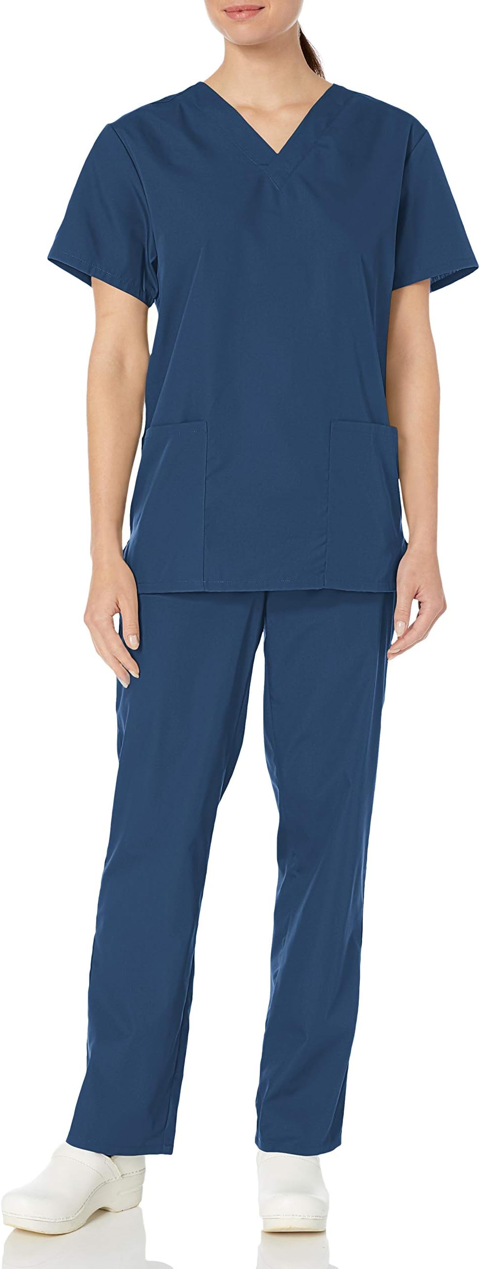 CHEROKEEWomen's Unisex Top and Scrub Pant Set Medical