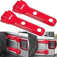 Vista 11 de Cubierta de bisagra para compuerta trasera de Jeep Wrangler JL JLU, accesorios de decoración exterior - 2018-2024, 2 puertas y 4 puertas, cubierta