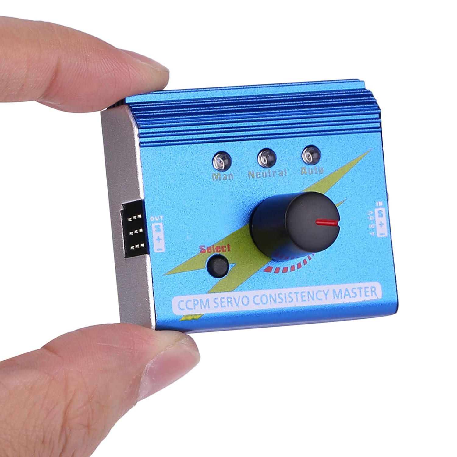Digital Servo Tester, Accurate ESC Calibration Tool, Motor Speed Controller Checker with Digital Display for RC Modelers, Airplanes, Helicopters, Cars