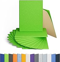 Vista 22 de Paquete de 12 paneles acústicos autoadhesivos de espuma acústica a prueba de sonido, alta densidad, hexagonales, 12 x 10.23 x 0.4 pulgadas