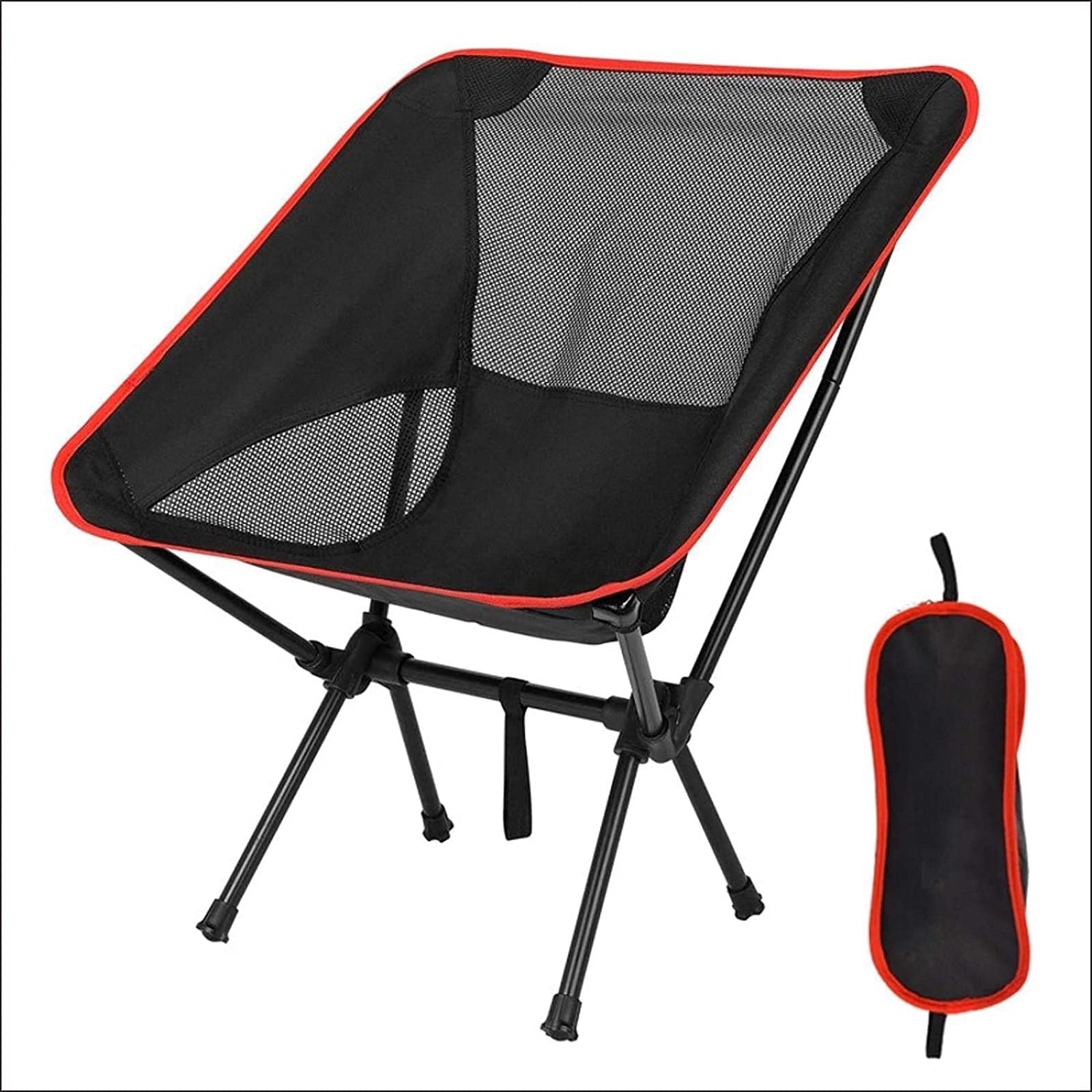 Chaise de camping portable légère pour soulager le dos en plein air