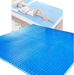 Colchão de gel de resfriamento, quente no inverno e fresco no verão, colchão de espuma de memória com almofada macia, colchão de gel de resfriamento doméstico,60 * 90CM