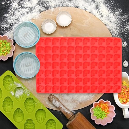 Miniatura 9 de Mini caramelo de chocolate para automóvil, moldes de silicona en forma de automóvil pequeños para hornear, galletas, galletas, pudín de galletas