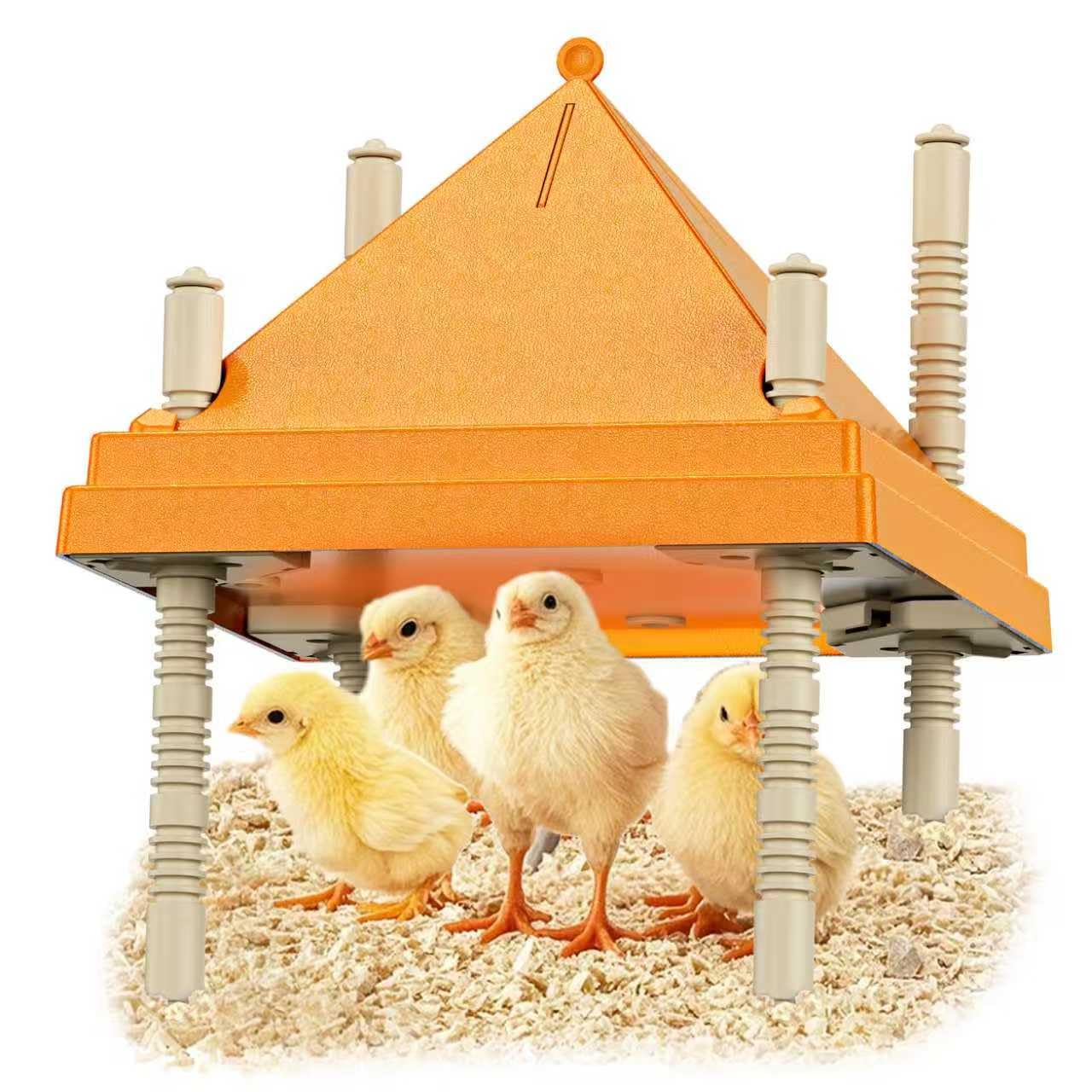 Plaque chauffante pour poussins 25,4 cm et panneau thermique poulailler