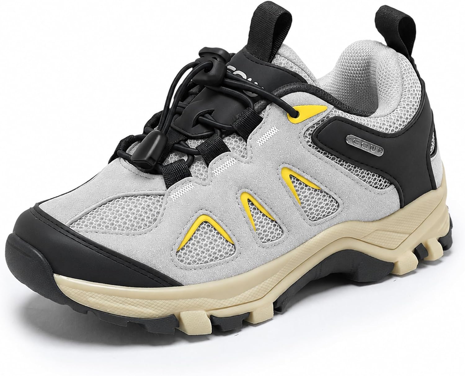 EQW Kids Waterproof Hiking Shoes, Lightweight Outdoor Trail Sneakers for Boys & Girls, Non-Slip Comfortable Walking Shoes