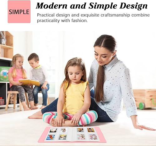 Vista 55 de 256 Álbum de fotos para cámara Fujifilm Instax Mini/Polaroid imágenes de 2 x 3 pulgadas, álbum de fotos de 2 x 3 pulgadas para Fujifilm Instax Mini