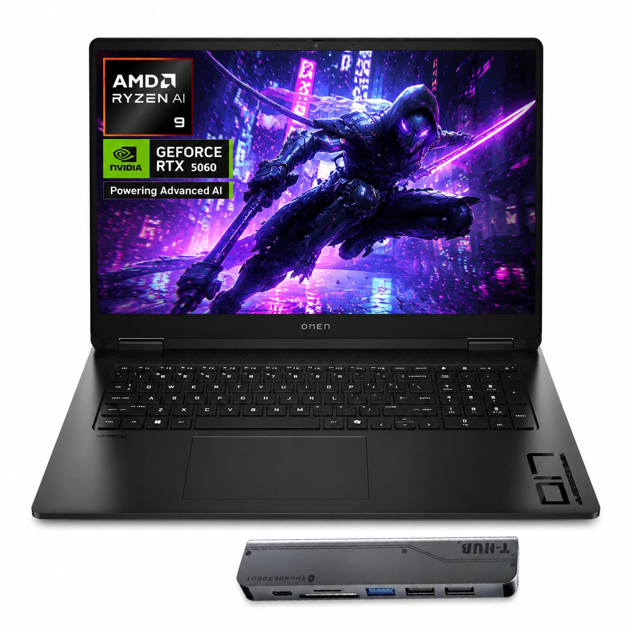 Amazon.com: HP OMEN 17 5060 Ryzen AI 9 Gaming Laptop, AMD Ryzen AI