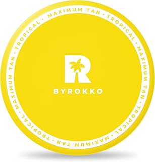 BYROKKO Shine Brown Tropical Sunbed Tanning Accelerator (190 g), Super Active Sunbed Cream for Maximum Tan, Effective in Sunbeds & Outdoor Sun, achieve a Natural Tan with Natural Ingredients