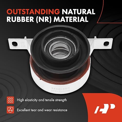 Miniatura 4 de A-Premium Cojinete de soporte central del eje de transmisión compatible con BMW 323Ci 2000, 323i 1999-2000, 325Ci 2001-2006, 325i 2001-2006, 328i