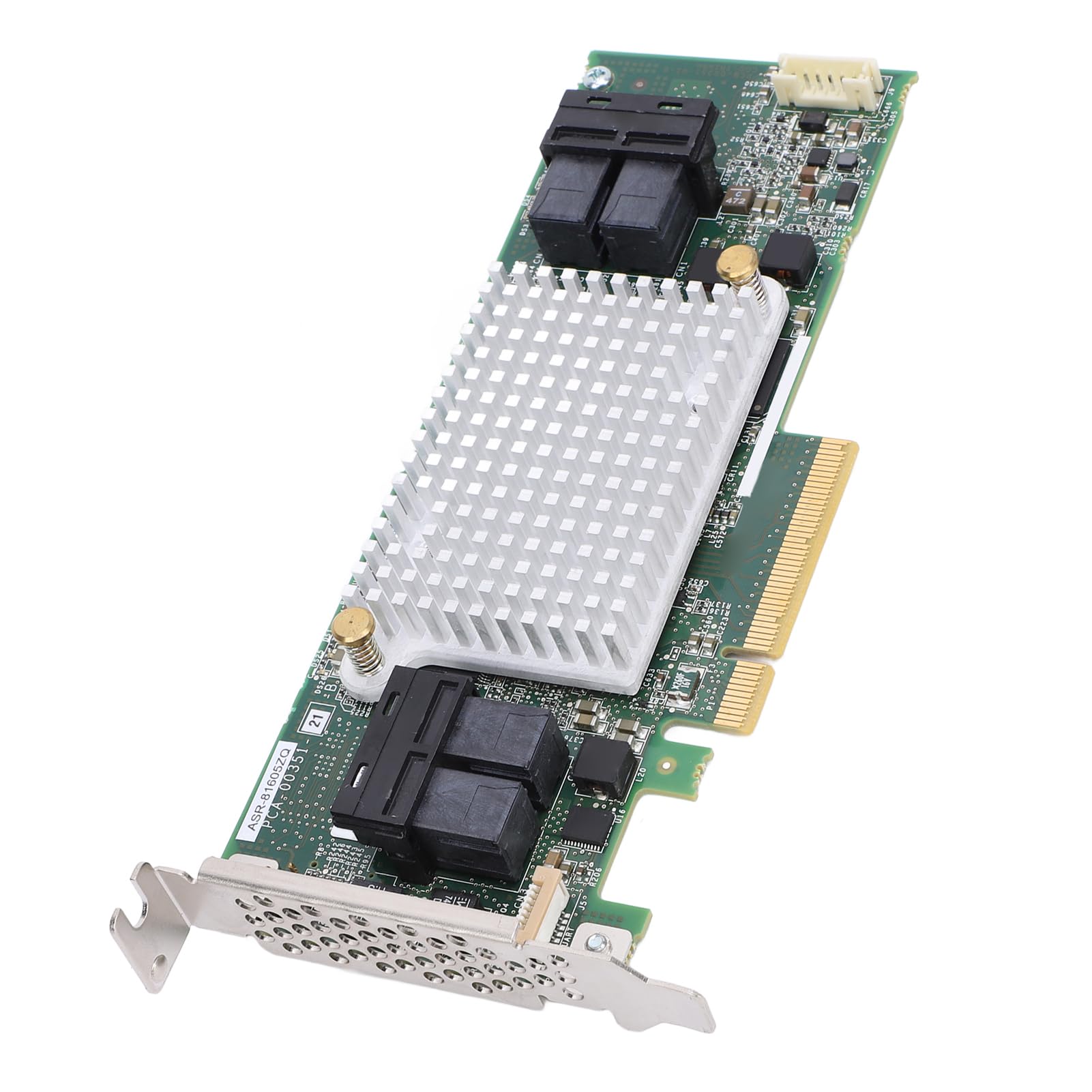 Scheda Controller SAS ASR 81605ZQ per Trasferimento Dati Ad Alta velocità con Cache da 1 GB e 16, Ideale per Server Aziendali