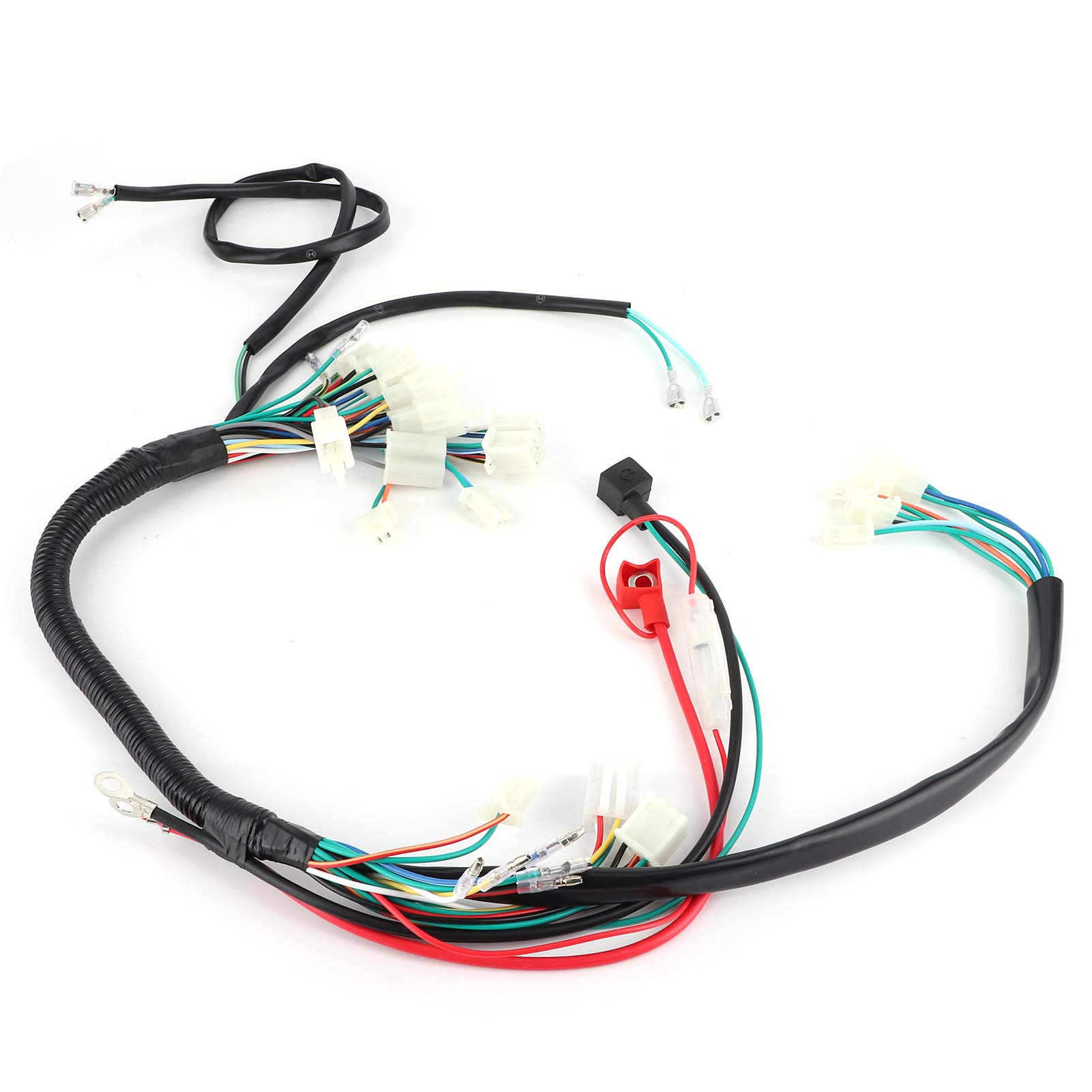Yagosodee Engine Start Wire Wiring Harness for 50cc 110cc 125cc Dirt Bike ATV Plug Start Harness for 125cc Ignition Wire Harness Start Harness for 125cc Engine Wire Wiring Harness Engine Start Wire