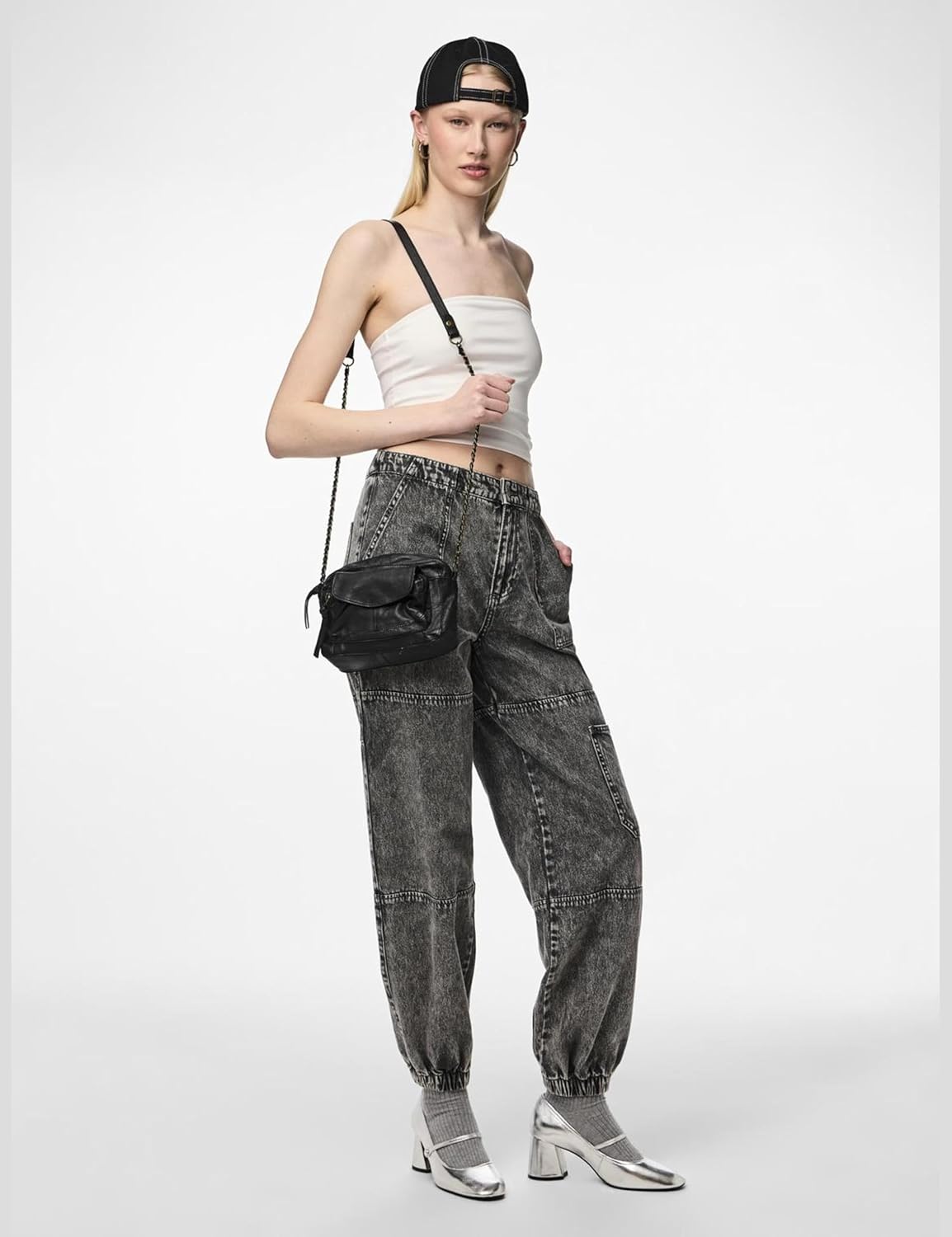 Pieces Cross-Body Bag, Cognac