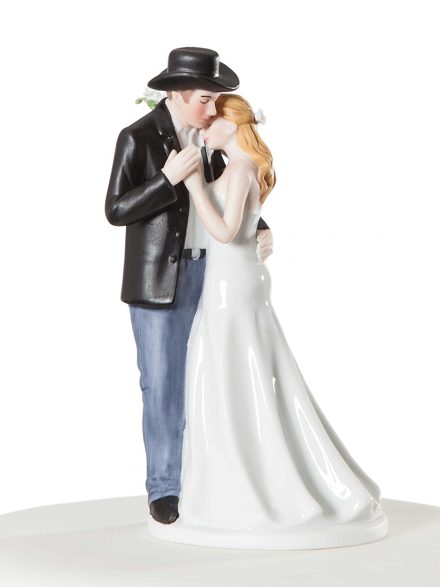 Porcelana Old Fashion Lovin novia & novio de vaquero país occidental decoración para tarta para boda