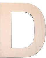 Vista 9 de Letra de madera R de 12 pulgadas, letra de madera grande sin terminar de 1/4 de pulgada de grosor para manualidades, decoración de pared del hogar