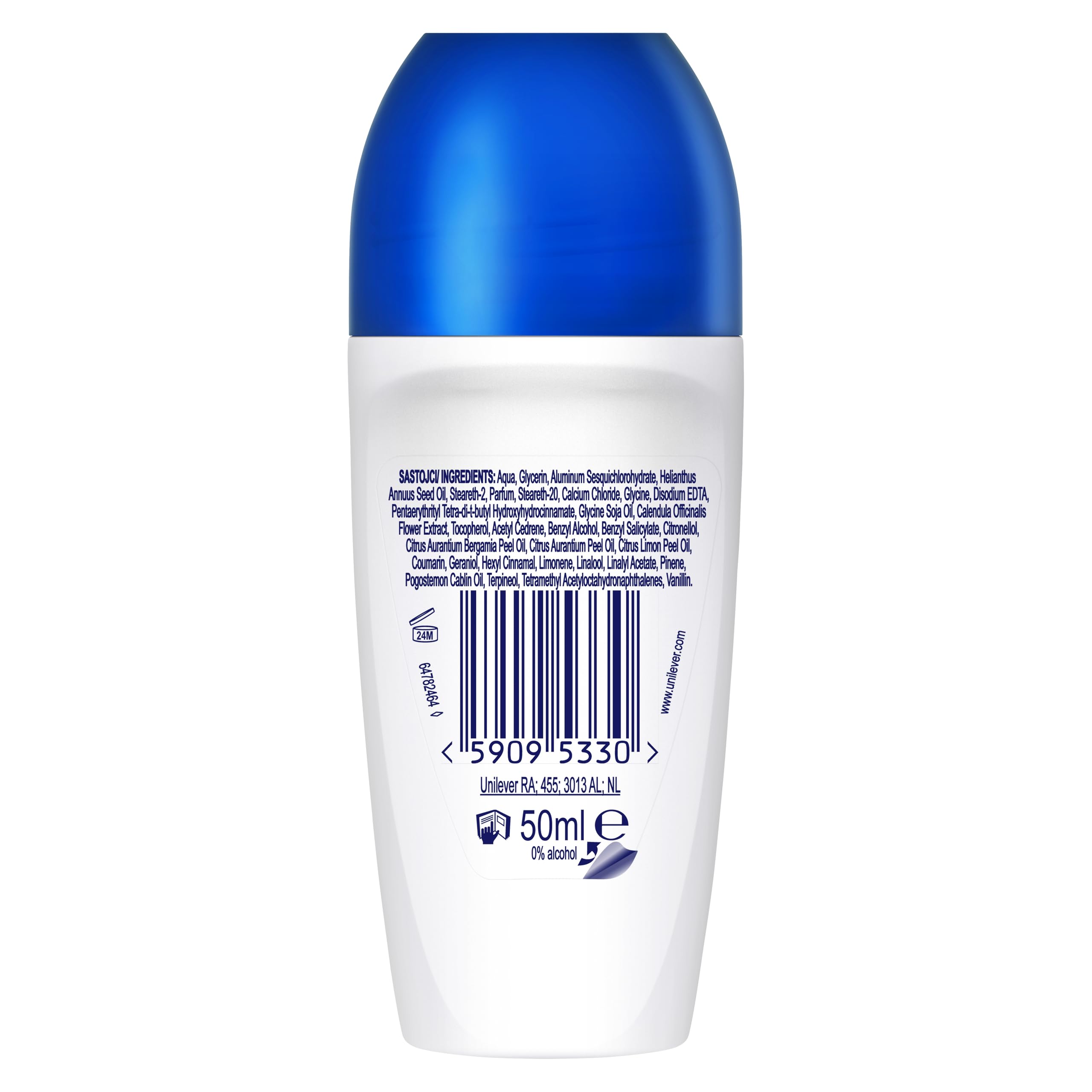 Dove, Deo Roll On Advanced Care Talk, Deodorant Antitranspirant, sanfte Formel mit dreifacher feuchtigkeitsspendender Wirkung, Schutz bis zu 48 Stunden, Deodorant für Damen und Herren, 6 Stück à 50 ml