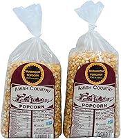 Vista 12 de Amish Country Popcorn Núcleos de hongos de 1 libra Anticuado, sin OMG y sin gluten (bolsa de 1 libra)