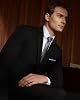 Traje de 2 piezas para hombre WULFUL, ajustado, chaqueta de dos botones y pantalón, para fiestas, bodas y negocios 3