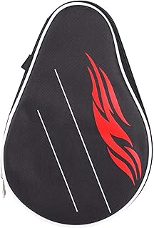 Ping Pong Paddle Bag, Table Tennis Racket Case Ping Pong Paddle Case with Balls Pouch for Beginner and Advanced Players