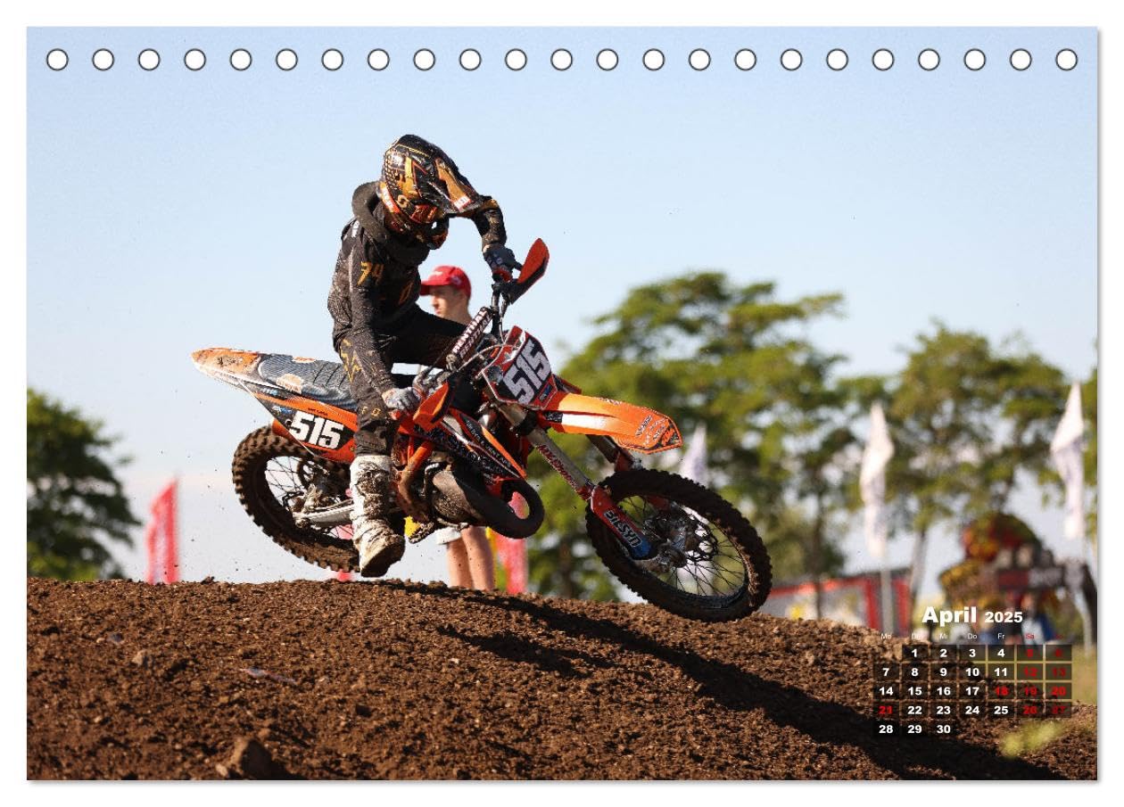 two strokes the best sound on this planet (Tischkalender 2025 DIN A5 quer), CALVENDO Monatskalender: actionreich und spektakulär (CALVENDO Sport)
