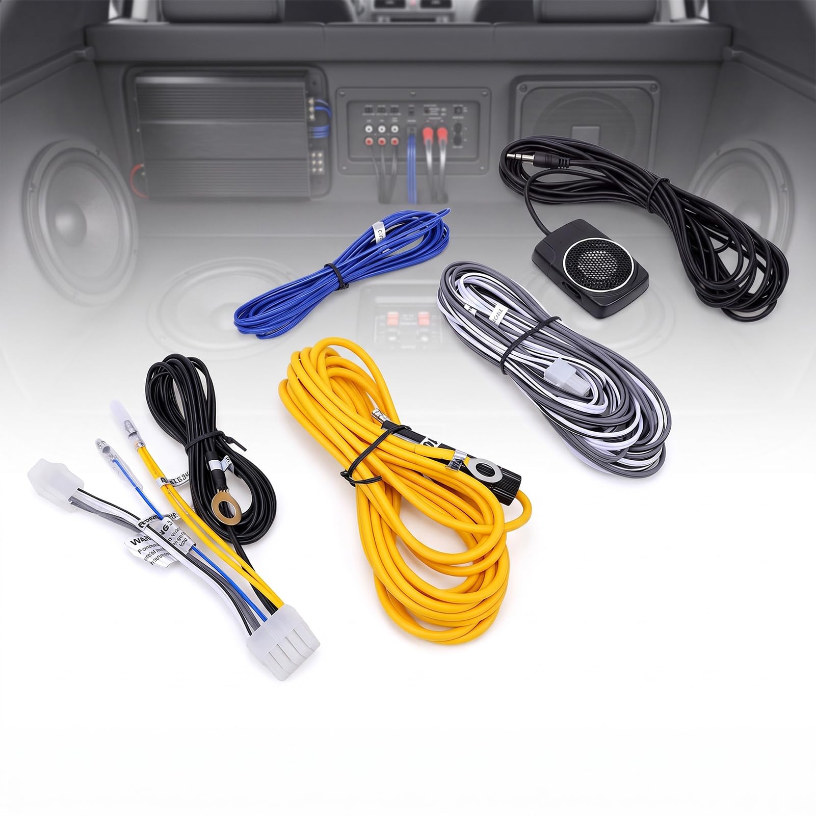 Kabel Sterujący Głośnikiem Subwoofera do MBQ 80RL 10E 80E | Regulacja Basu, Okablowanie Typu Plug & Play, dla 10F 10DA AW108 AW800