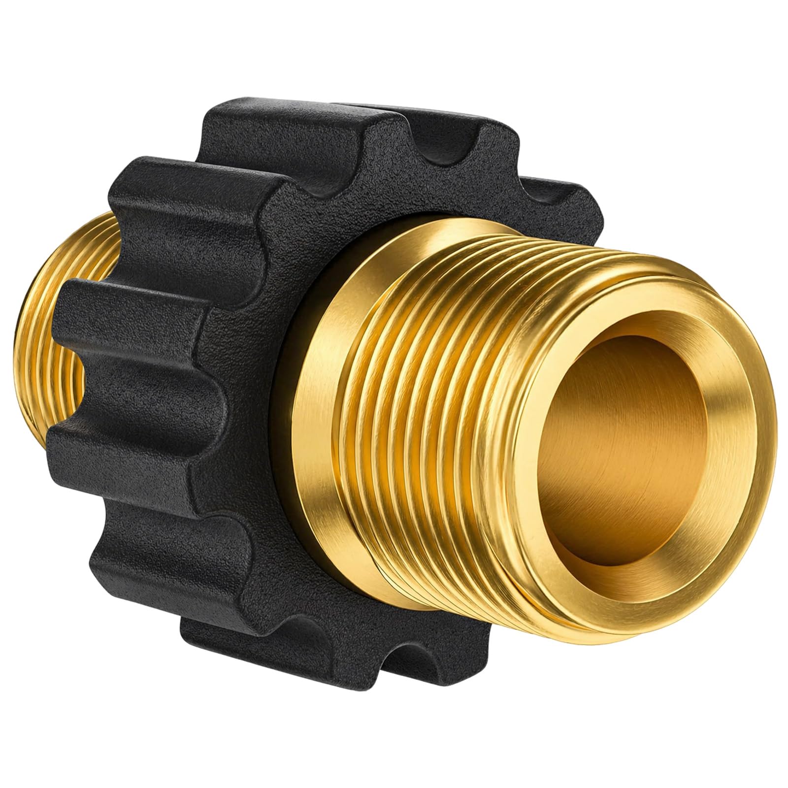Raccord de tuyau 5000 PSI M22 14mm double mâle anti-fuite Gekufa