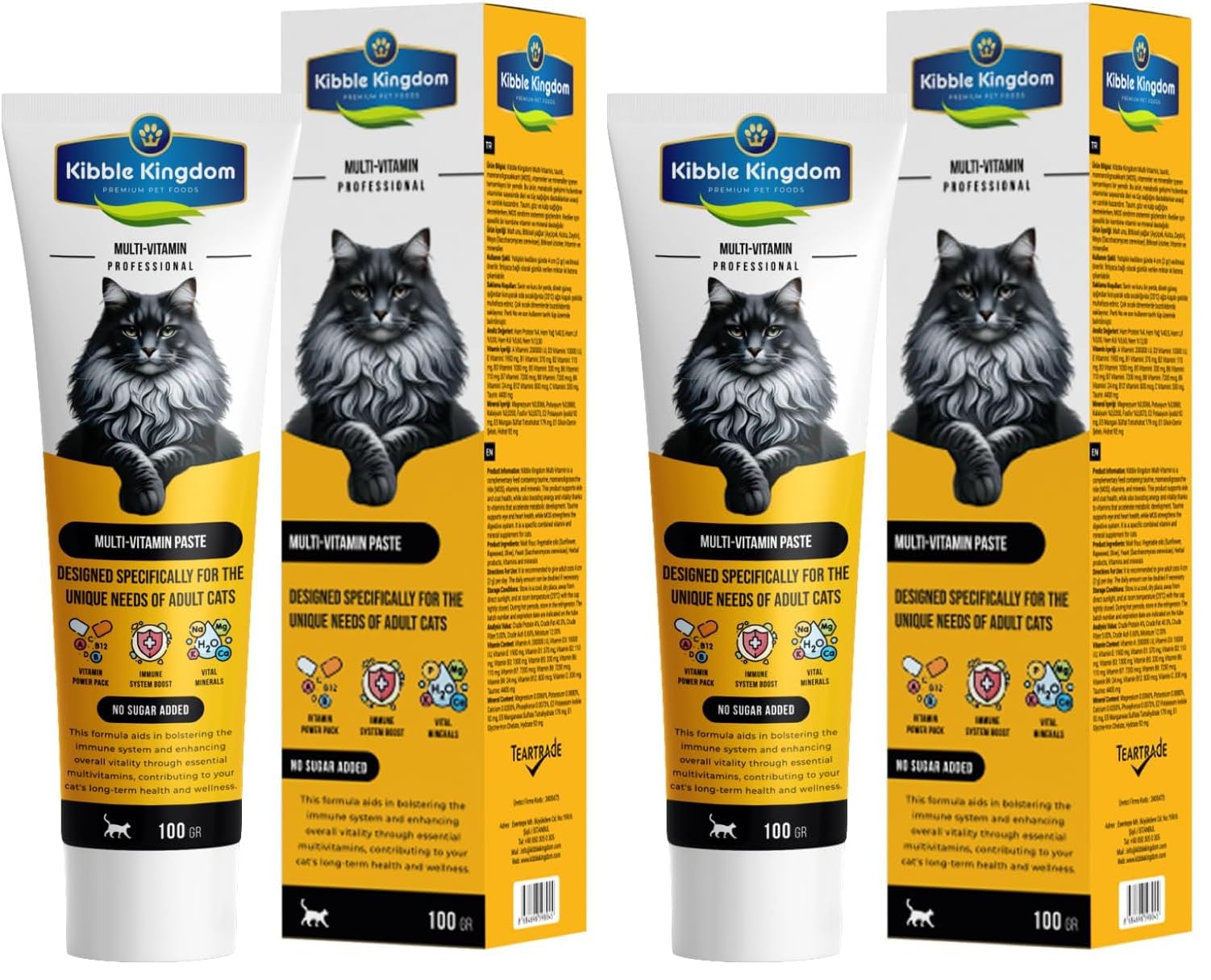 Cats Multi-Vitamin Paste 100 G (2 paketi)