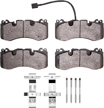 Dynamic Friction Company Front 5000 Advanced Brake Pads For 2014-2022 Maserati Quattroporte; 2017-2024 Maserati Levante| Hardware Included