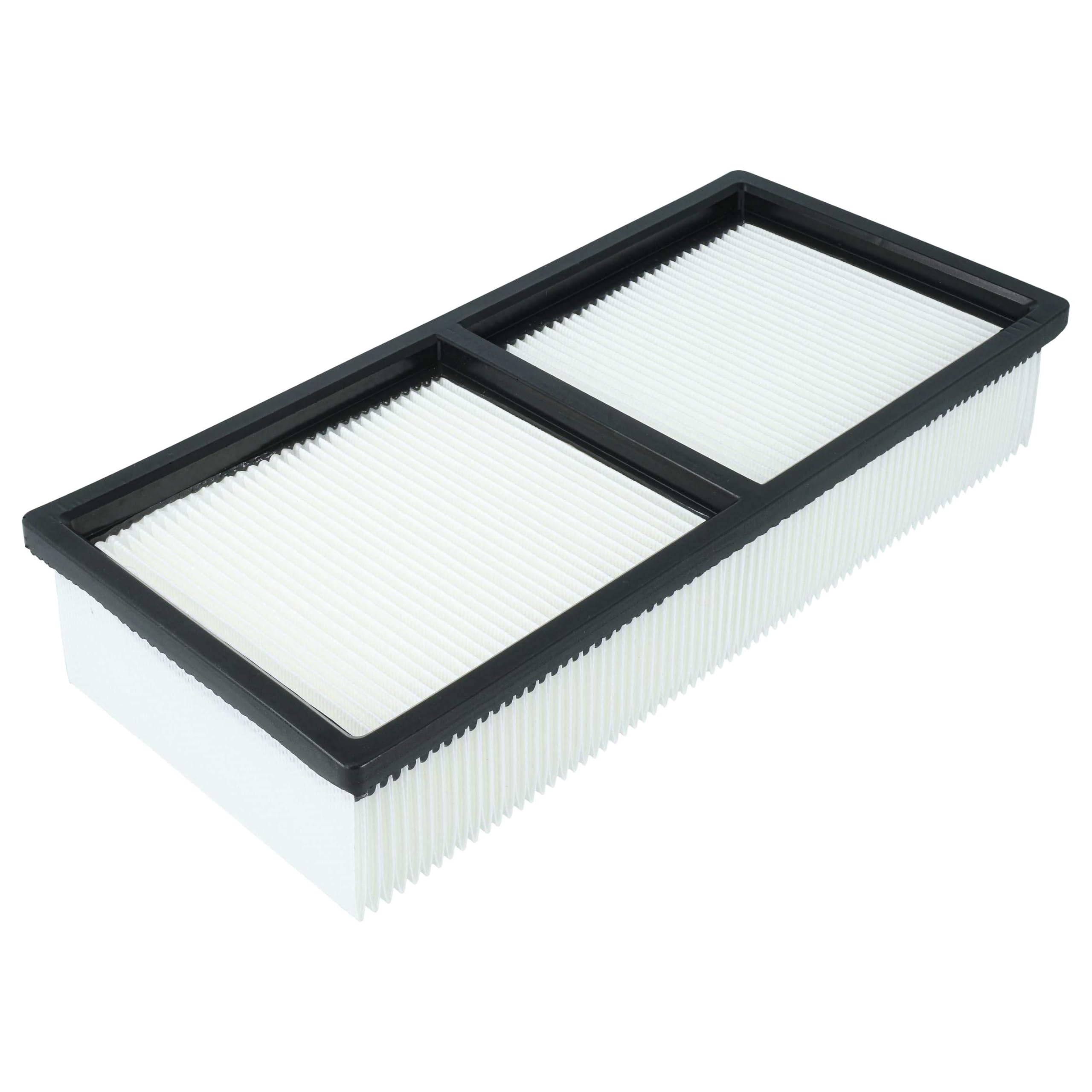 vhbw 10x Filtro plisado plano M compatible con Kärcher CVS 65/1 Bp