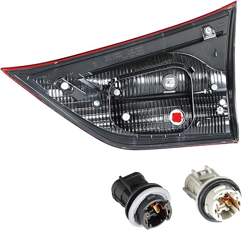 Miniatura 3 de munirater 1 paquete de reemplazo de la lámpara de freno de la luz trasera izquierda para Toyota Sienna 2015-2017 lado del conductor interior